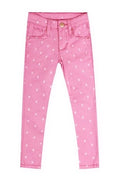Girl’s pink stretch pants