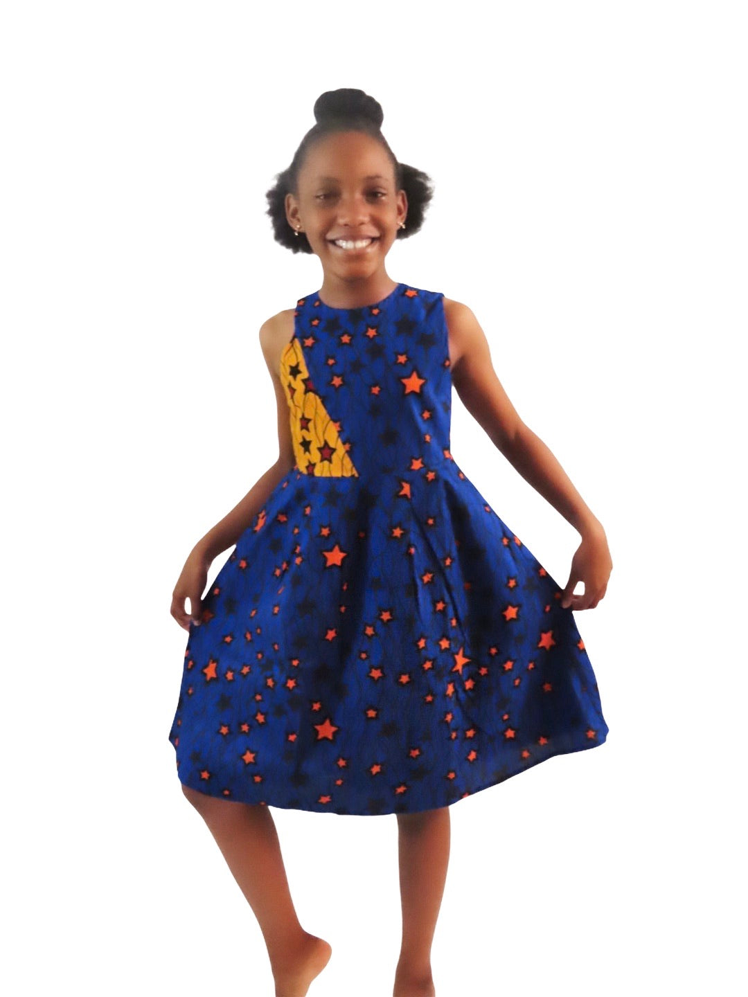 wax print dress