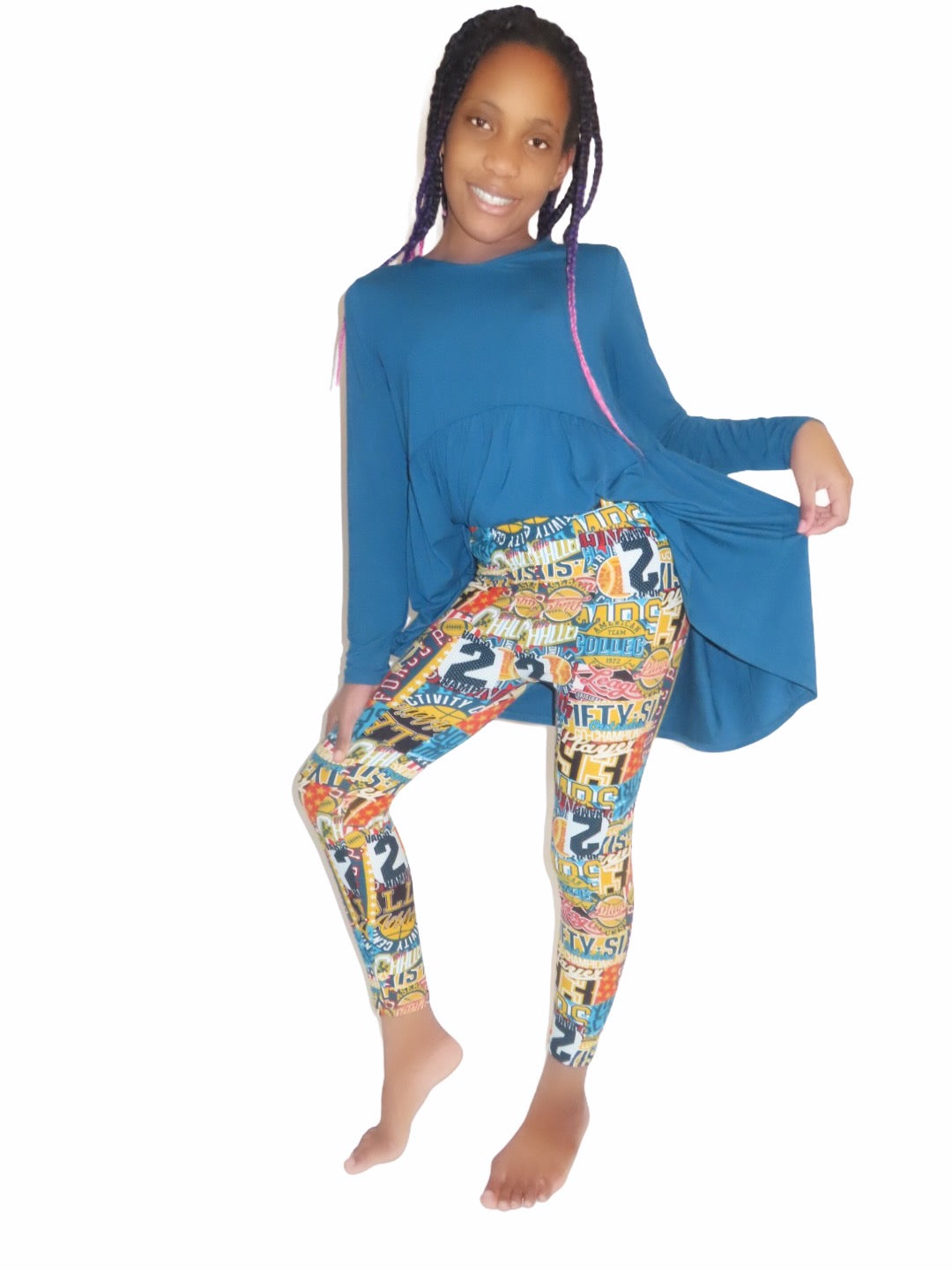 Girls flare top