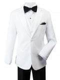 Boys Black and white suit