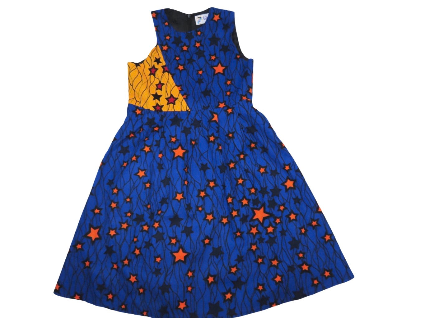 wax print dress