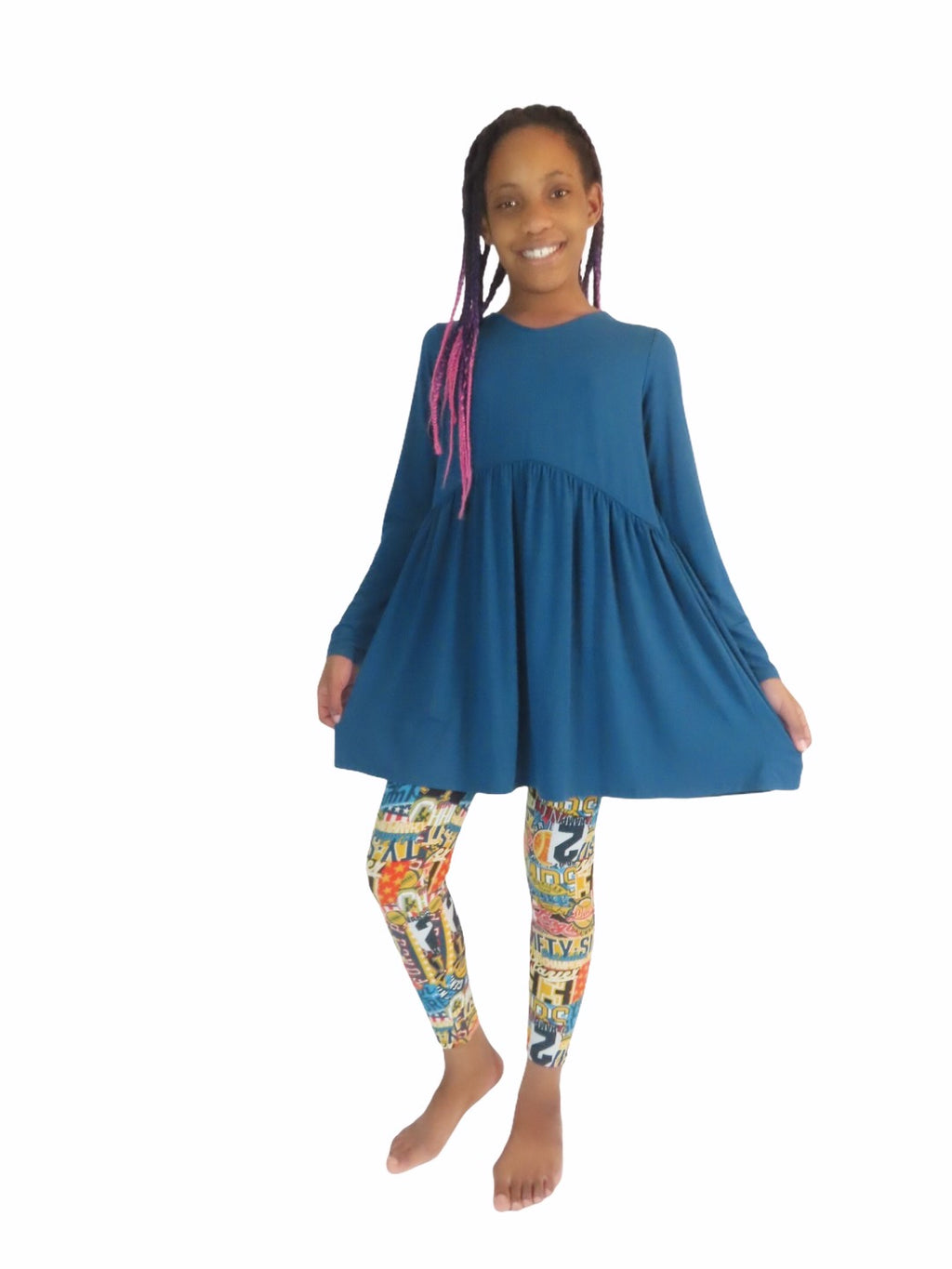 Girls flare top