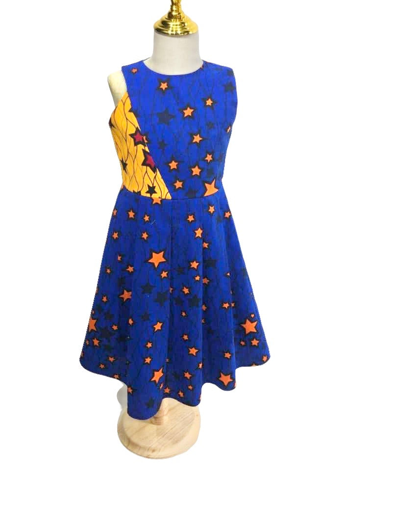 wax print dress